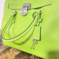 Michael Kors Large Saffiano Hamilton Shoulder Bag