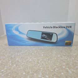 Rear View Mirror Dashcam Vehicle Blackbox DVR 1080p HD Car Loop Recording New