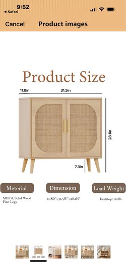 2 buffet storage tables