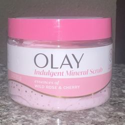 Olay Body Scrub Wild Rose And Cherry 