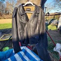 Vintage Leather Banana Republic riding JACKET