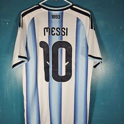 Argentina Home Jersey world cup ( messi)