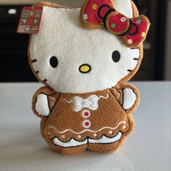 Hello kitty Limited edition Holiday Gingerbread Pillow