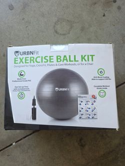 New workout ball fitness yoga stretching