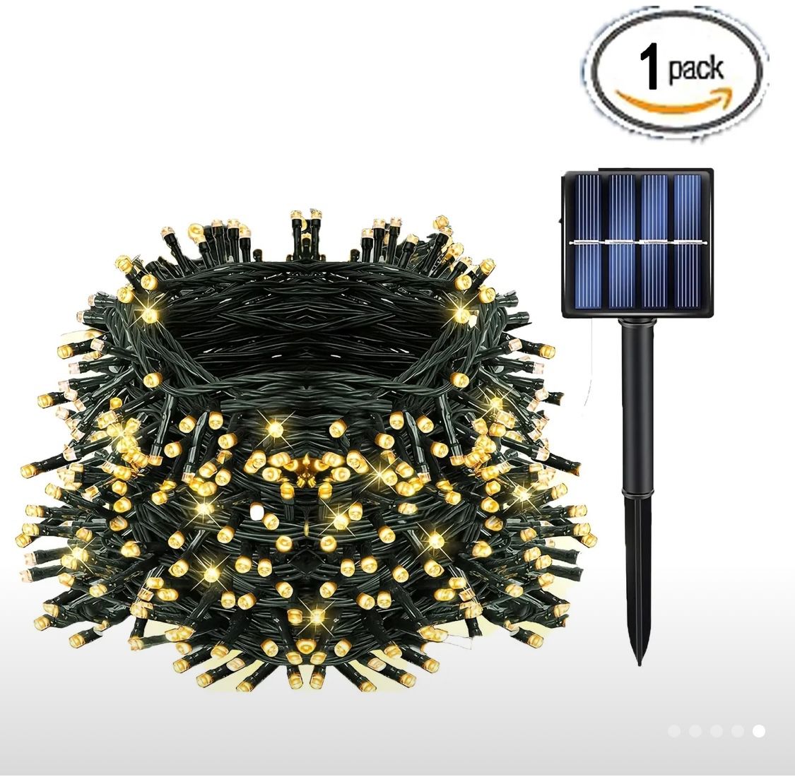 Solar-Powered Twinkle Fairy Lights