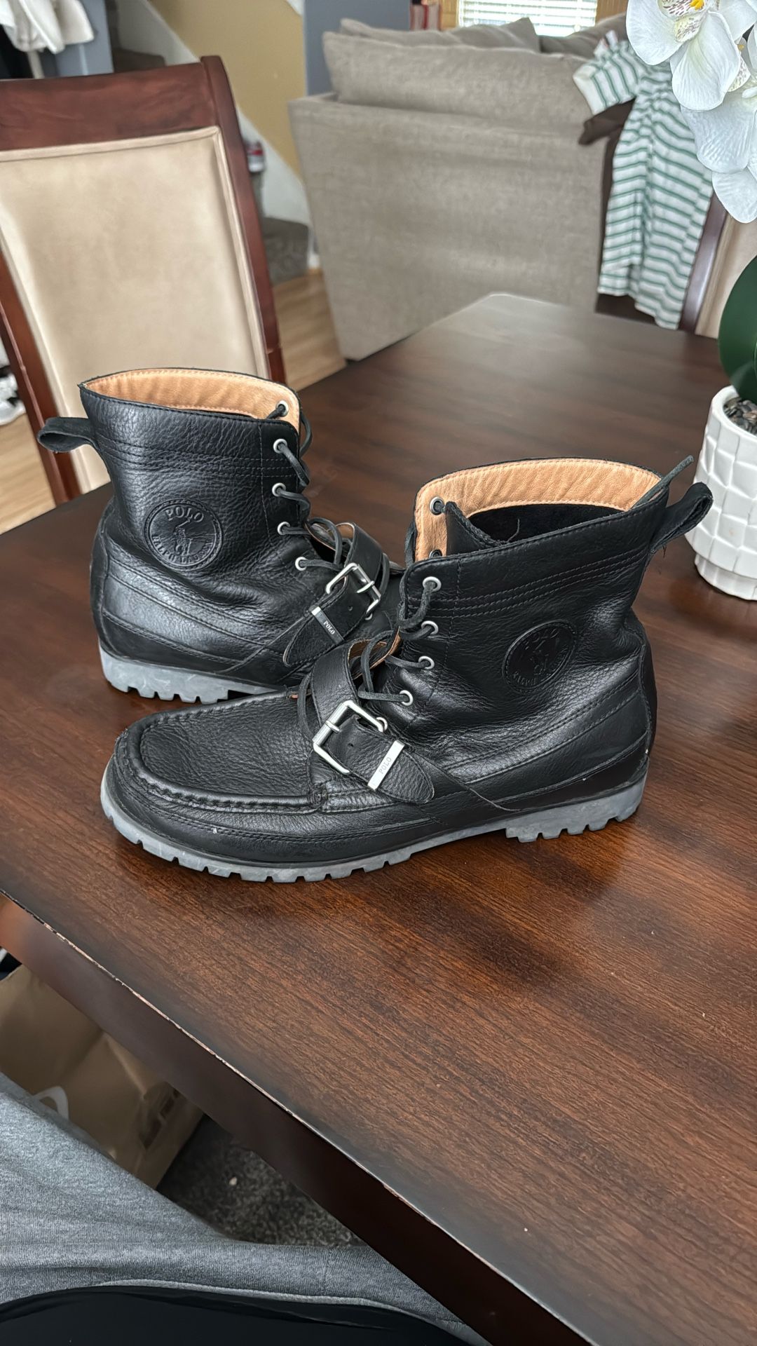Polo Boots (black leather)