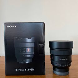 Sony 14mm Lens 