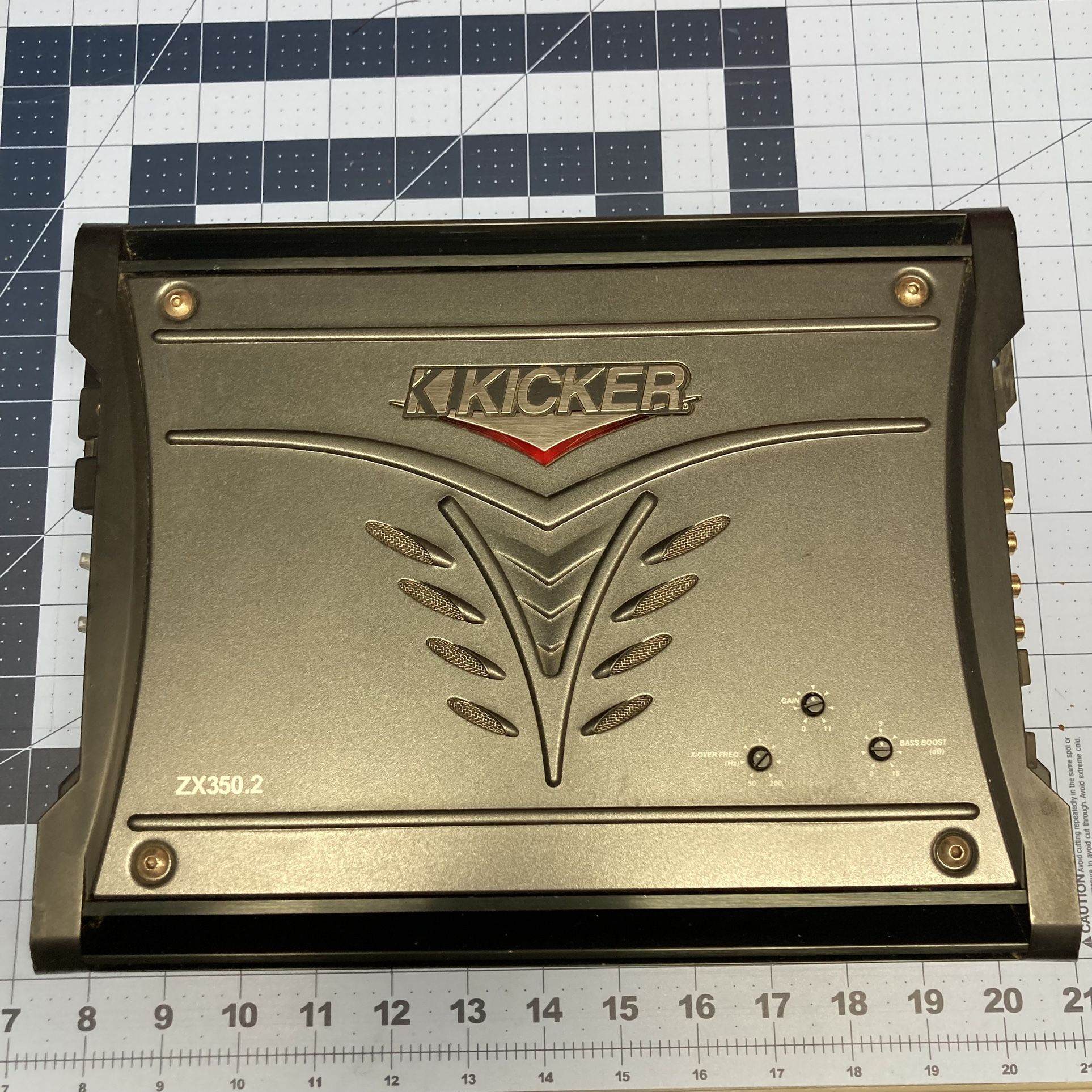 Kicker 350.2 Amp Amplifier Excellent Condition