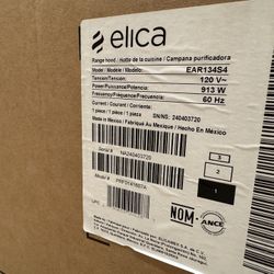 Elica Arezzo 34 in Range Hood 1200 CFM
