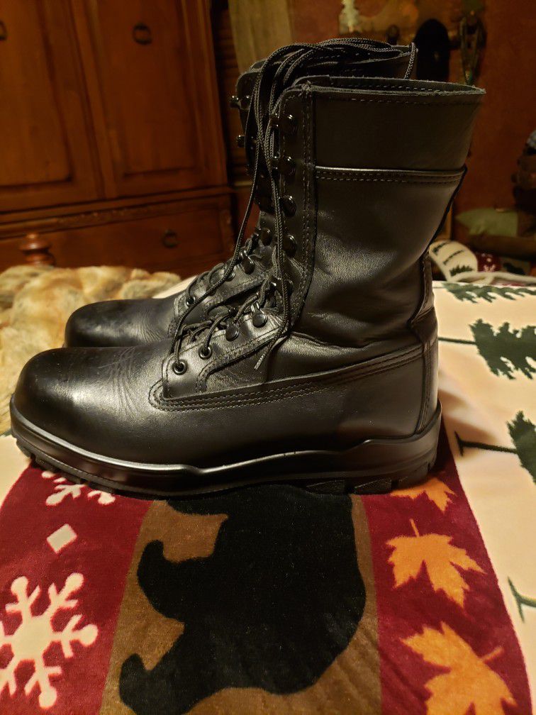 Bates Men's 9" US Navy Durashock Steel Toe Boots