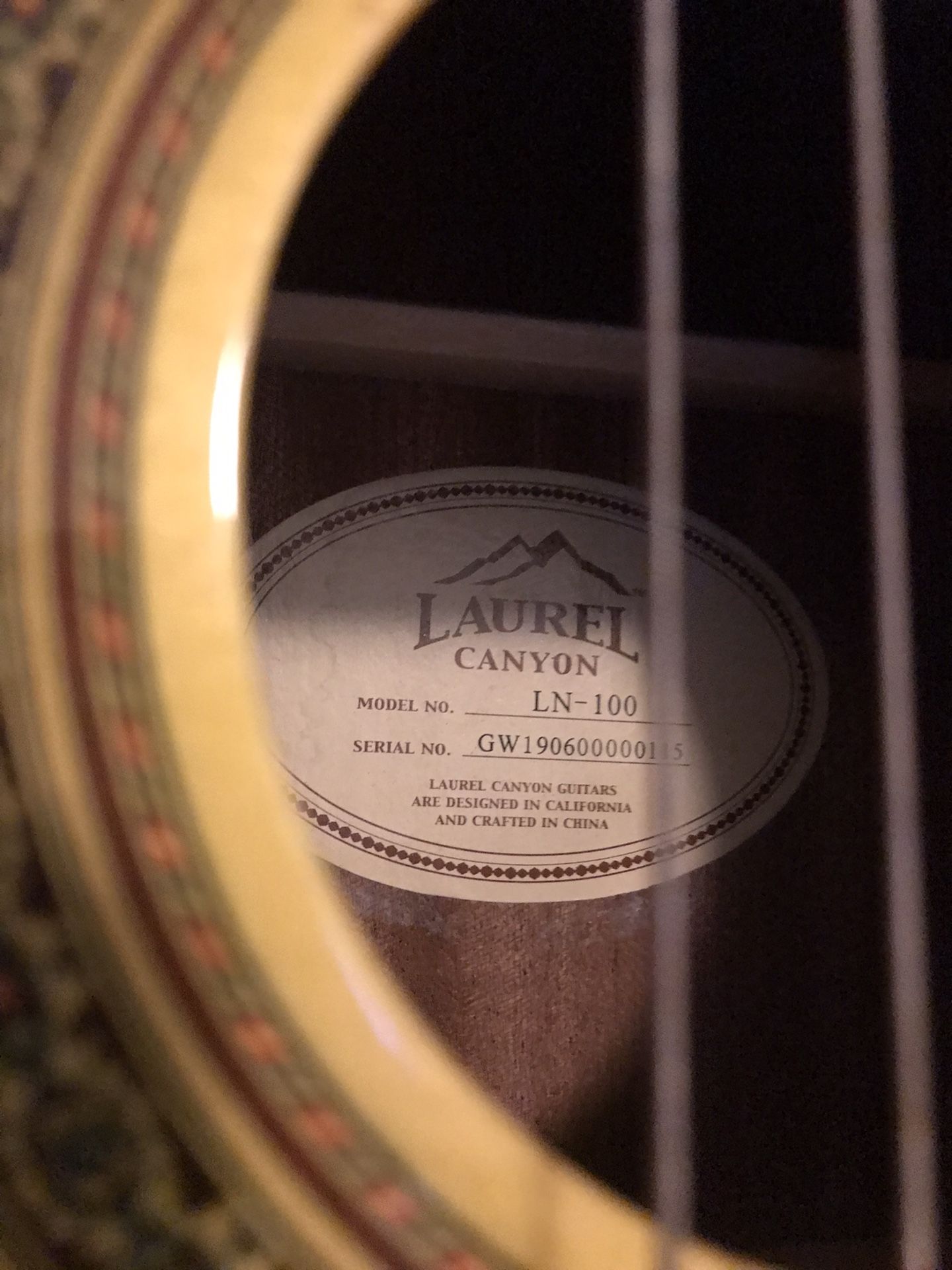 Laurel Canyon LN-100 Guitar