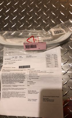 Microwave handle wb15x335