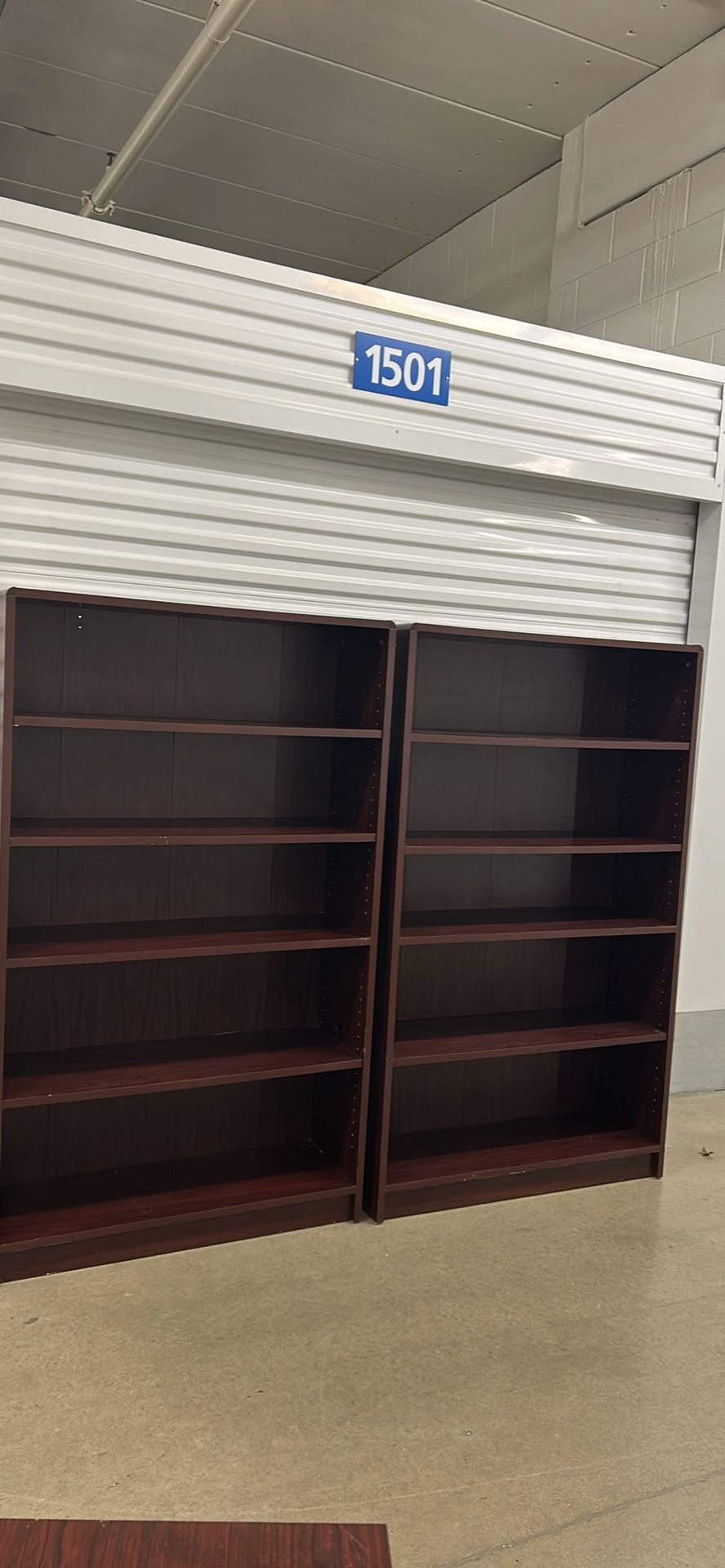 Bookshelves Both For $200