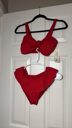 Red bikini