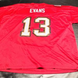 New Tampa Bay Buccaneers Mike Evans #13 Red Fanatics 3XL Jersey NFL Proline NFLPA. 
