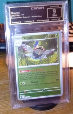 5 Sealed grade 9, 9.5 Pokémon cards