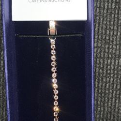 Rose Gold Sworovski Bracelet 