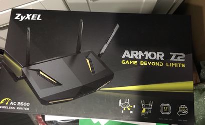 Natur foretrække seksuel ZyXEL Armor Z2 AC2600 MU-MIMO Wireless Router NBG6817 new sealed in box for  Sale in Los Angeles, CA - OfferUp