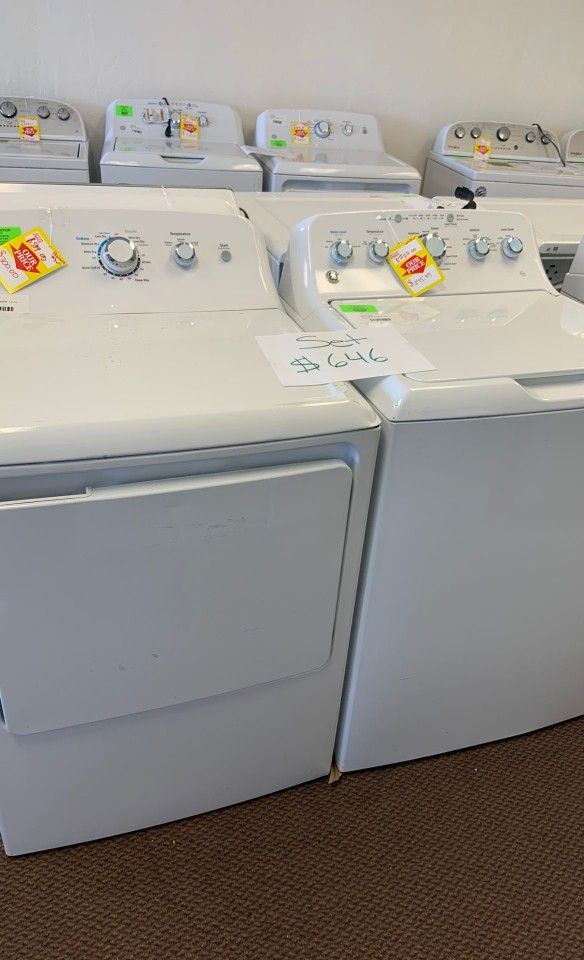 Washer and Dryer