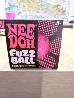 Nee Doh Fuzz Ball Flower Power
