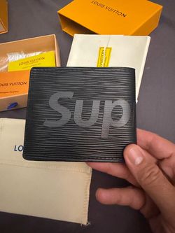 Pair of Louis Vuitton x Supreme Wallets (Red & Black) – Never Used / As-Is