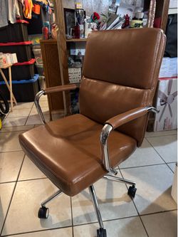 New Faux leather chair $100 . Pick up in Banning