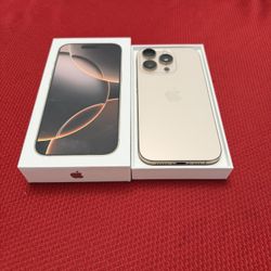 iPhone 16 Pro – 128GB – Desert Titanium (Excellent Condition)