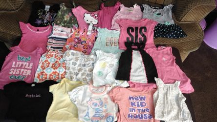 Baby girl shirts size 12 mon