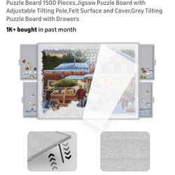 Brand New : Puzzle Board 1500 Pieces