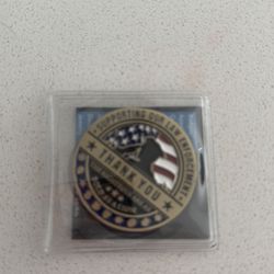 Police officer challenge coin