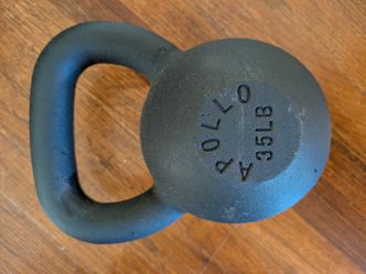 Apollo 35 lb Cast Iron Kettlebell $40