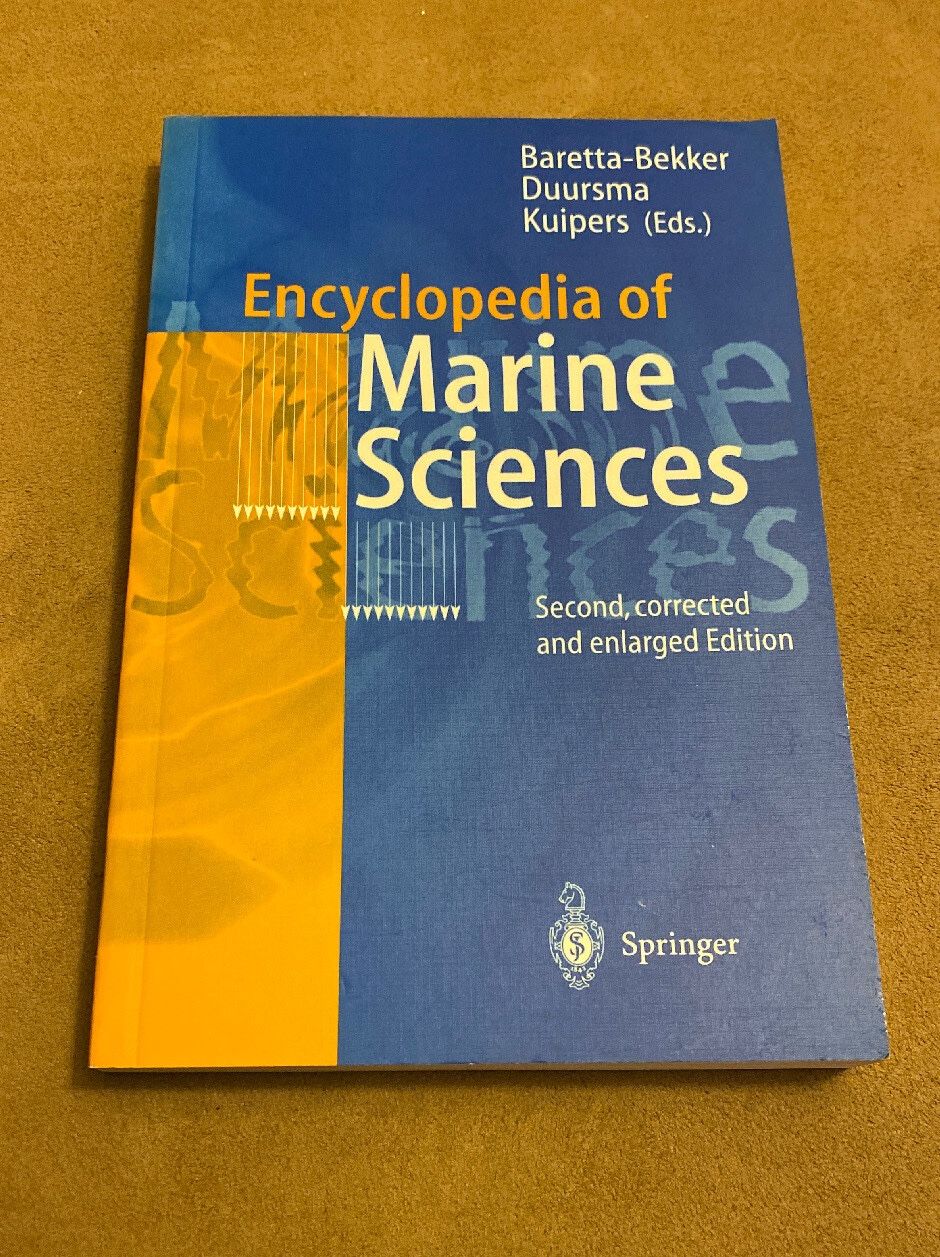 Encyclopedia of Marine Sciences Paperback Second Edition NEW