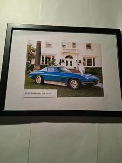 Vintage Picture Of 1967 Corvette