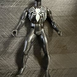1984 Vintage Marvel Black Suit Spider-Man Action Figure
