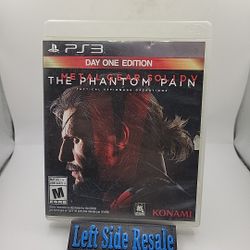 Metal Gear Solid V : The Phantom Pain ( PlayStation 3 , PS3 ) - CIB - WITH MAP