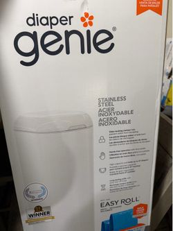 Diaper Genie Platinum Stainless Steel Pail