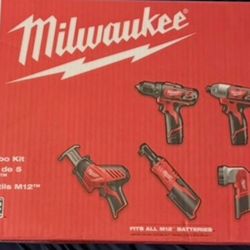 Milwaukee 5 Piece Combo Kit 