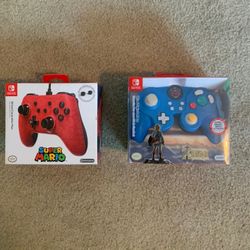Zelda And Mario Official Controllers For Nintendo Switch New In Box 