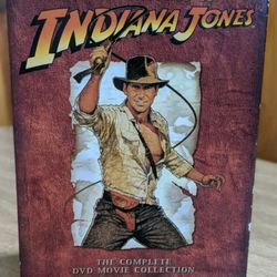 Indiana Jones The Complete DVD Movie Collection Boxed Set Three Films + Bonus