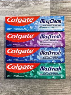 Colgate MaxFresh Toothpaste 6.3 Oz $2 Each