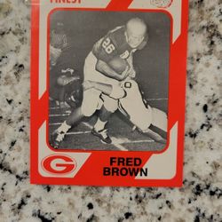 Georgia's Finest FRED BROWN #52
