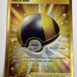 Pokemon Brilliant Stars Ultra Ball Secret Rare Card #186/172