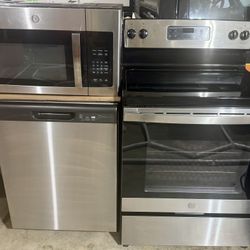 GE Oven, Dishwasher, Microwave Under Mount