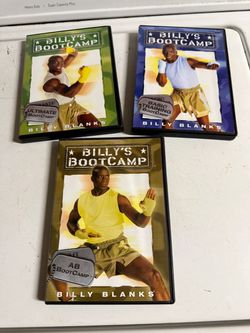 LOT Workout DVD’s Billy’s Bootcamp ALL FOR