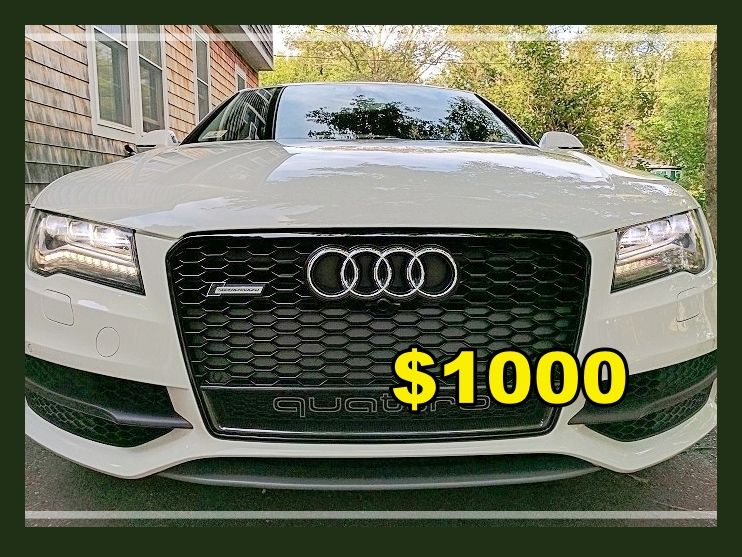 Economy... 2012 Audi A7 One Owner$1000