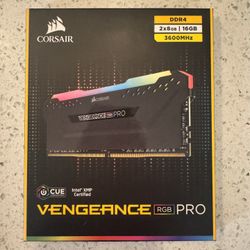 Corsair 16GB DDR4 RAM - 3600MHz