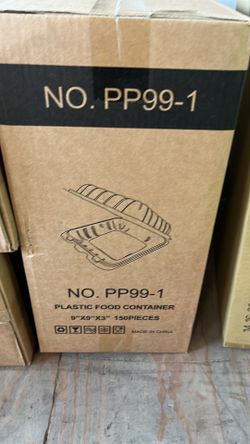 Plastic Clamshell 9x9