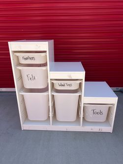 IKEA Toy Organizer with Bins