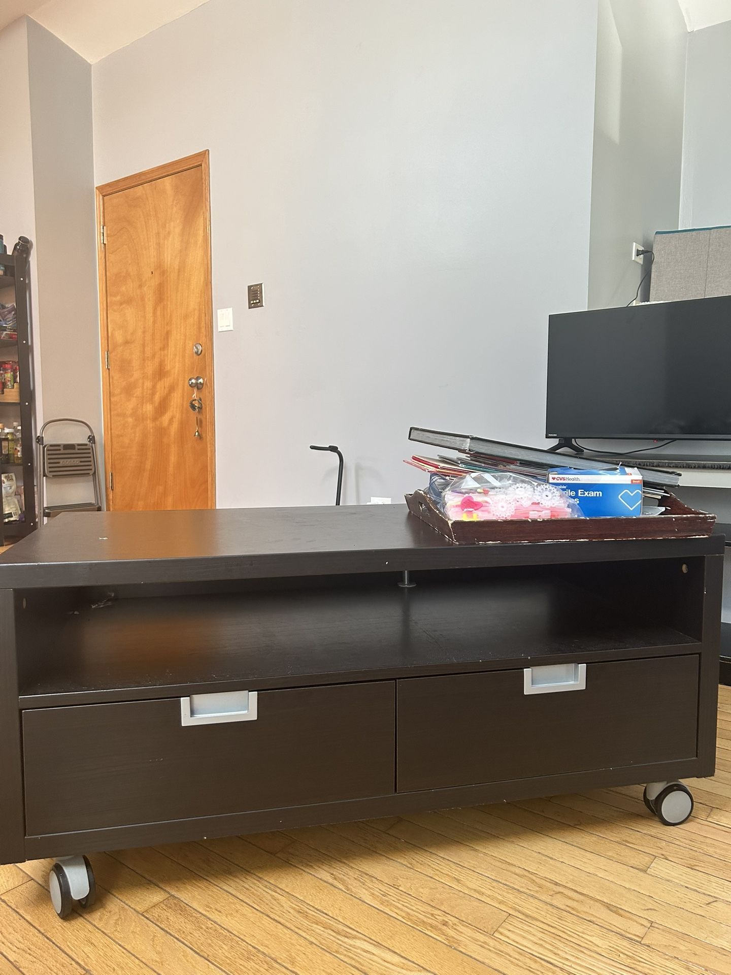 TV Stand on Wheels