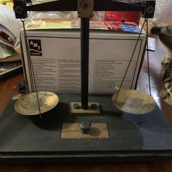 19th Century Mining Town Gold Balance Scales 